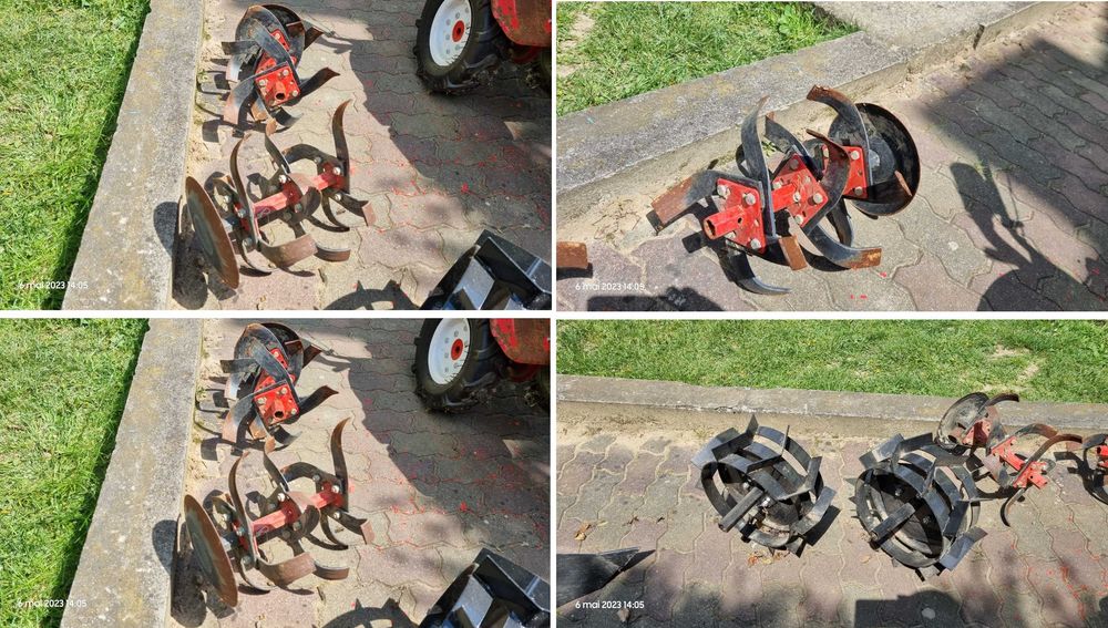 Vand motocultivator Rotakt ROG80, 7CP, 3 viteze