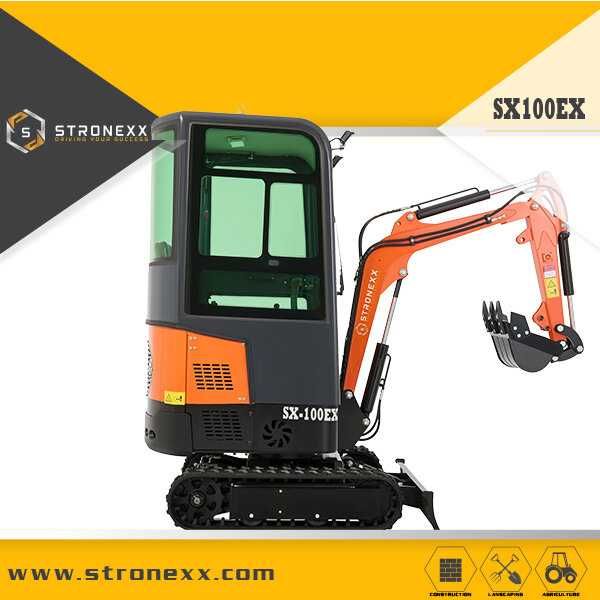Мини Багер STRONEXX SX100EX- 1 Тон