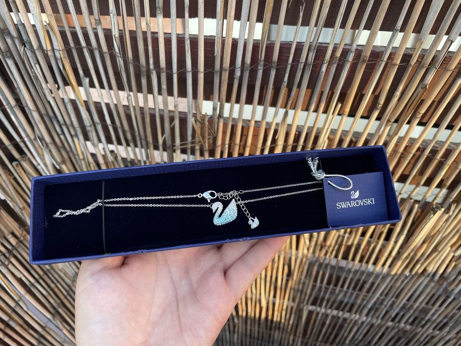 Lantisor Swarovski lebada