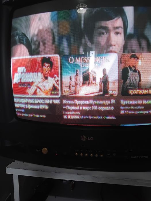 Телевизор LG и Aндроид ТВ бокс X-98