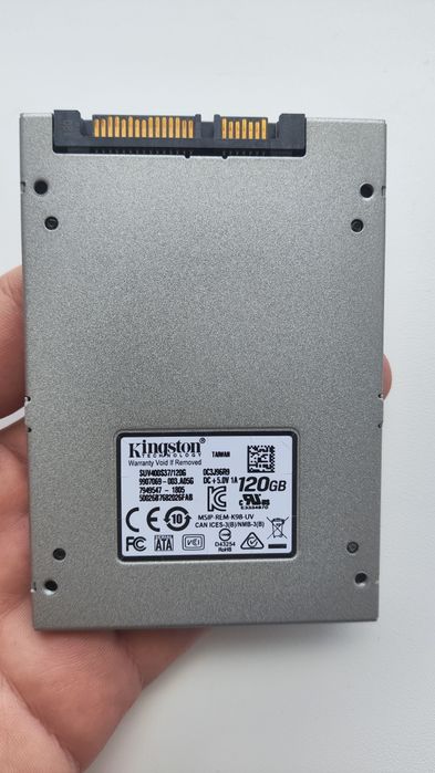 SSD Kingston 120гб SATA