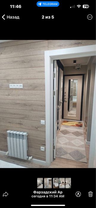 Сдаеться Чилонзар район  1 й квартал  срочно 2 ком.