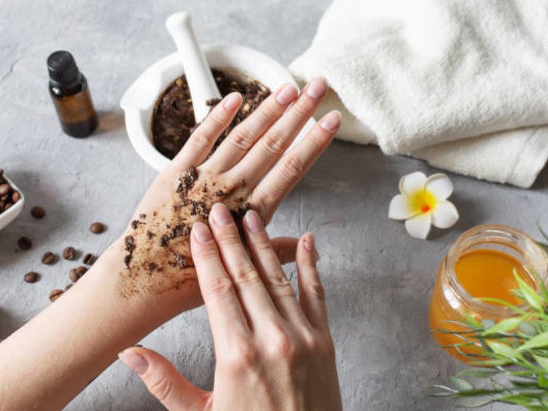 Кофейный скраб