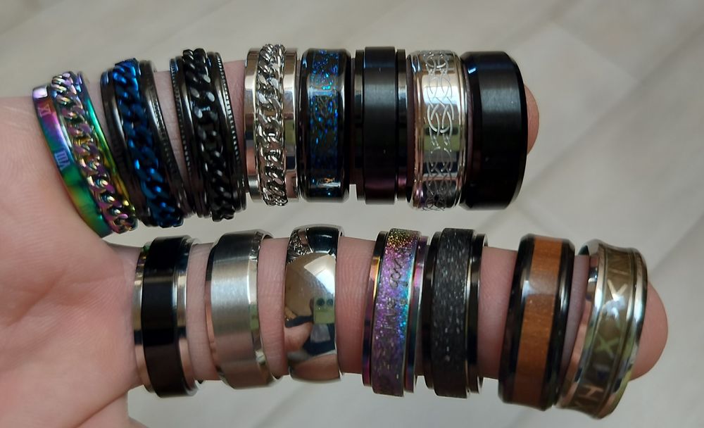 Bratara barbati, piele + otel