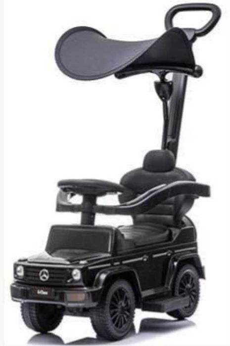 Lorelli Кола за яздене Mercedes Benz G350D + дръжка + сенник черен