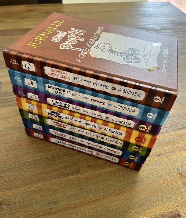 Jurnalul unui pusti Vol. 1-7 de Jeff Kinney