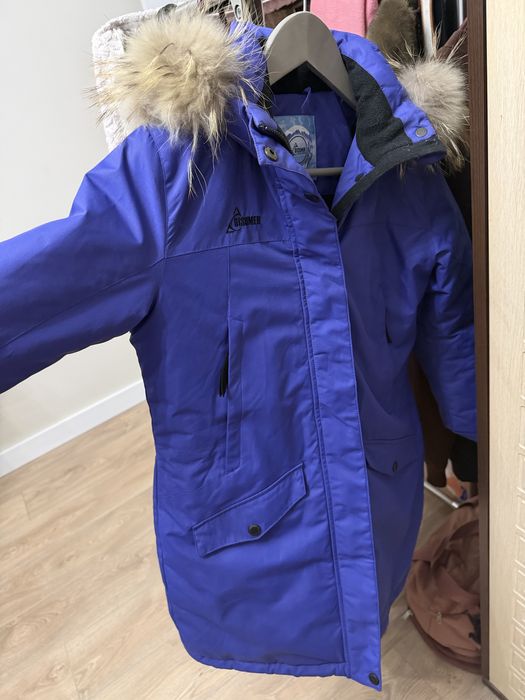 Парка куртка для девочки 134 рост