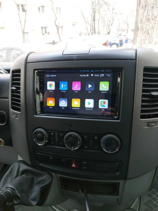 Navigatie Android Mercedes Sprinter Crafter Waze Youtube BT