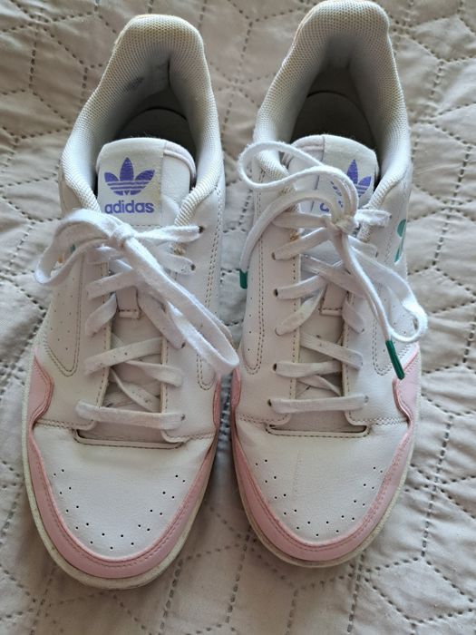 Кожени маратонки на Adidas