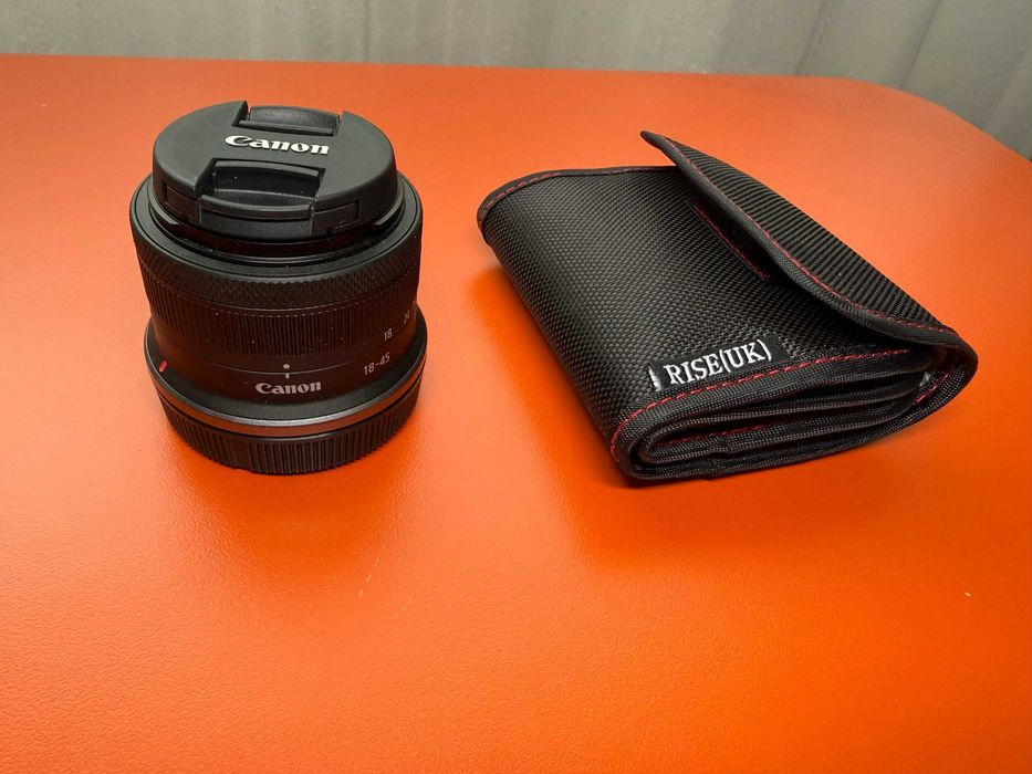 Obiectiv Canon RF-S 18-45mm F4.5-6.3 IS STM (Bonus 3 filtre ND)