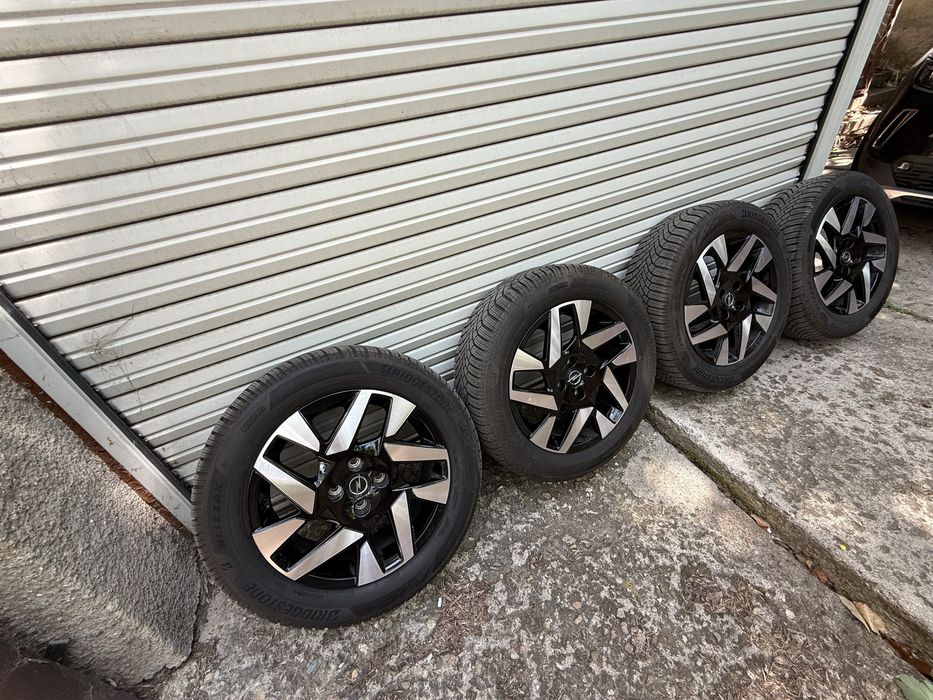 Нови джанти за Opel mokka - B 17 инча със зимни гуми Bridgestone blizzak 6 215/60/17