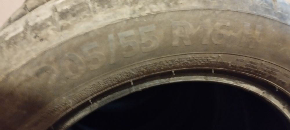 4 броя летни гуми Continental,dot 2024,перфектни,205/55/16