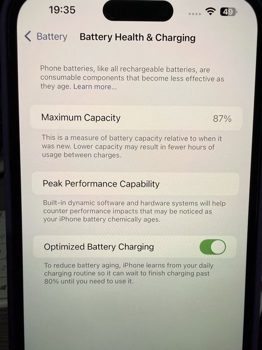 Apple iPhone 14 Pro Max 256 GB | 87% Battery | Stare Perfecta