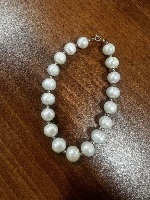 Продам браслет жемчуг с золотом