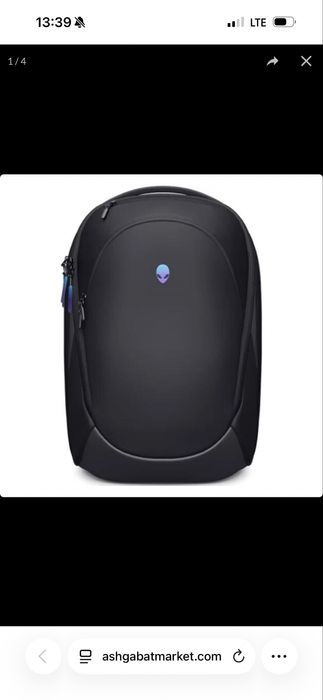 Рюкзак Dell ALIENWARE 18″ BLACK (AW7825P)