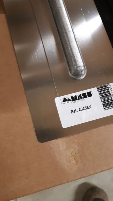 Gletiere finish Mass lama 0,3 inox extra flexibile  colțuri rotunjite