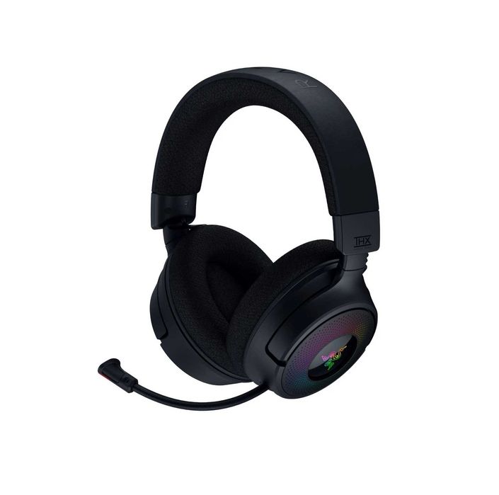 } Гарнитура игровая Razer Kraken V4, USB-A/WL/BT, RGB, чёрный