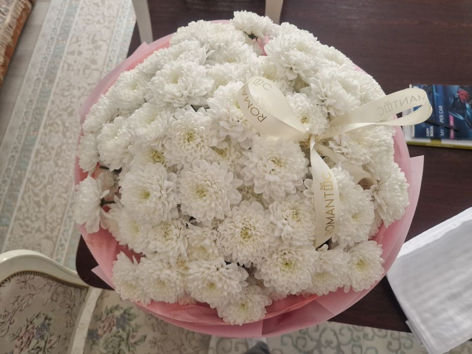 Цветы очень свежие