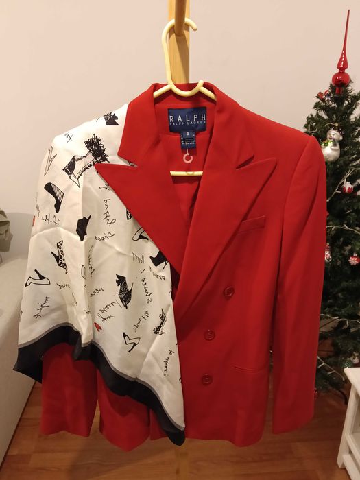 Дамско сако Ralph Lauren червено