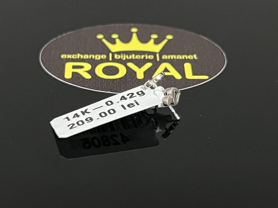 Bijuteria Royal CB : Cercei copil aur 14K 0,42 grame