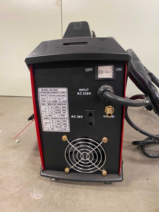 077227	Инверторен електрожен 2в1 MIG/MAG&MMA 130A RD-IW27