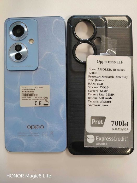 Oppo reno 11F (eca27 b.48724) Garantie 2 ani!