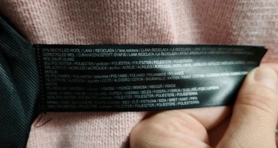 Palton Mango lână S