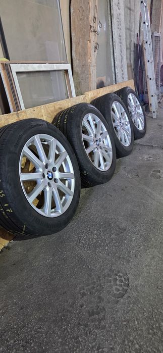 BMW X1,X2 2017г.215/55/17  7J×17. ET47 5×112 цо66 +сензори за налягане
