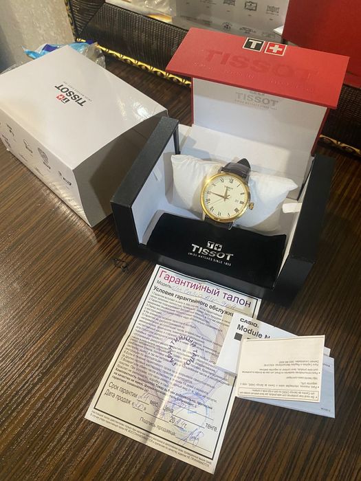 Часы TISSOT с гарантией