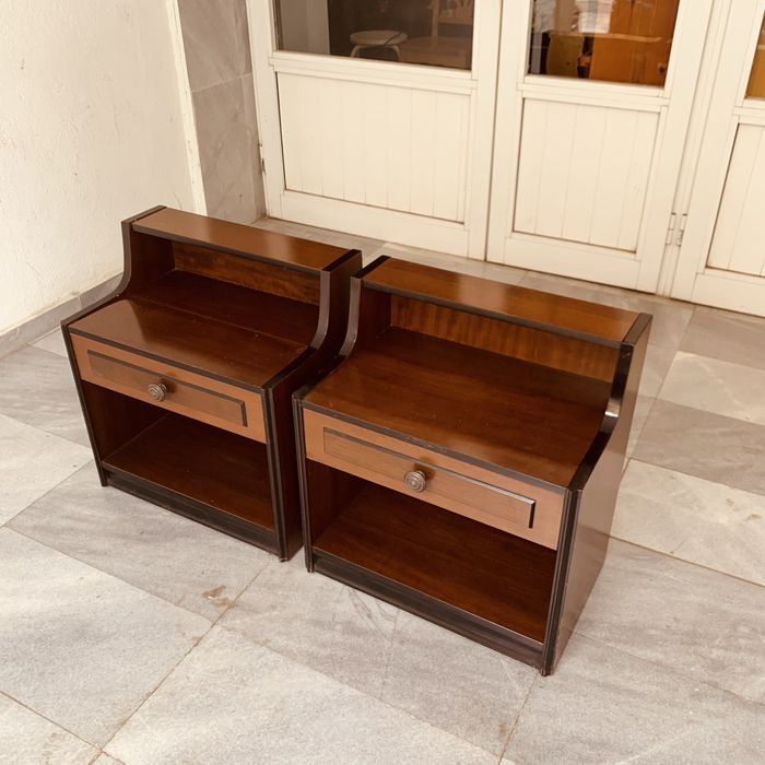 Италиански винтидж нощни шкафчета – Mid-Century Modern (1960–1975)