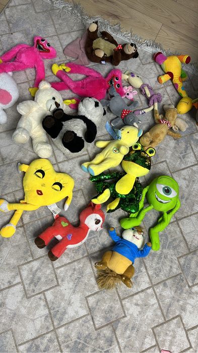 Продам много мягких игрушек