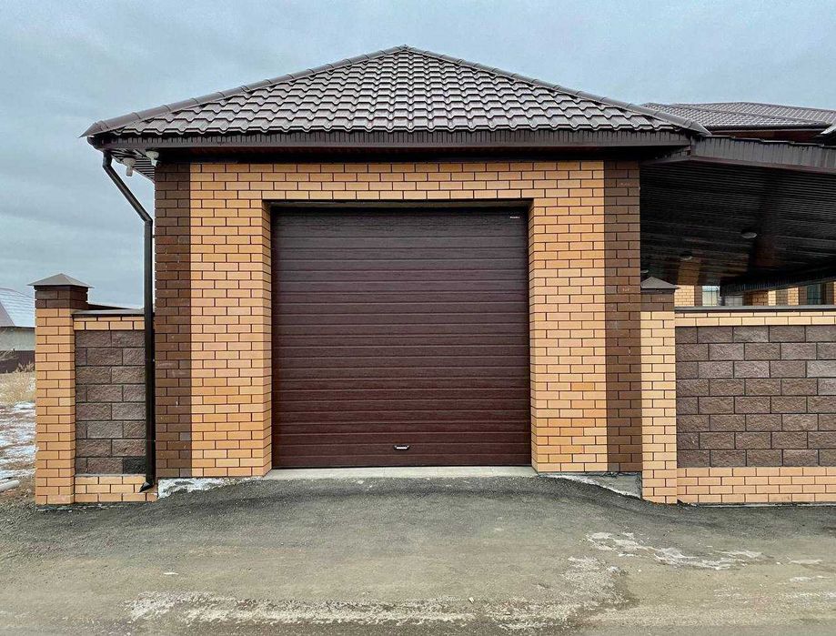 Гаражные секционные ворота