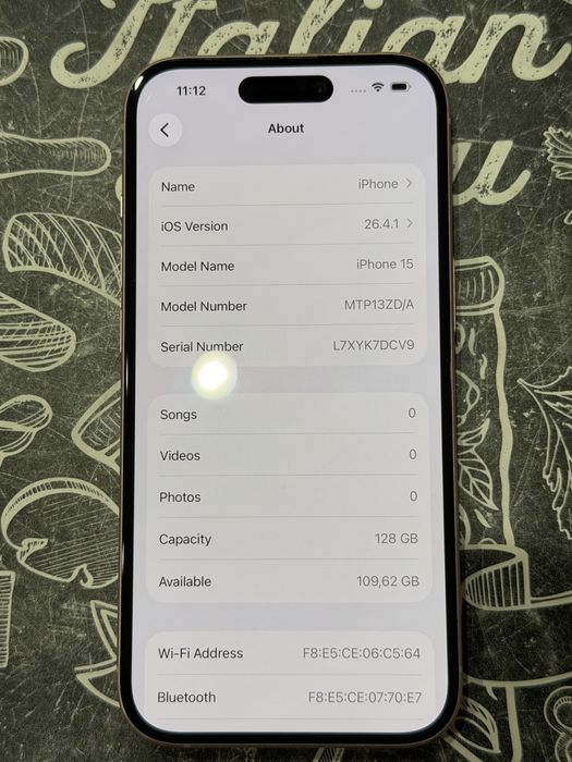 iPhone 15 128 GB Pink