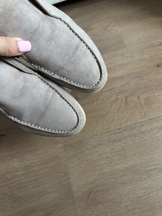 Ghete piele intoarsa Loro Piano 37