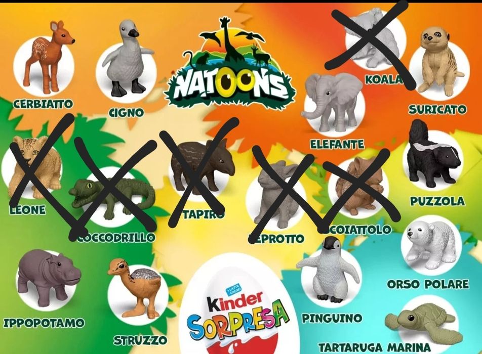 Kinder zoo 2024 фигурки