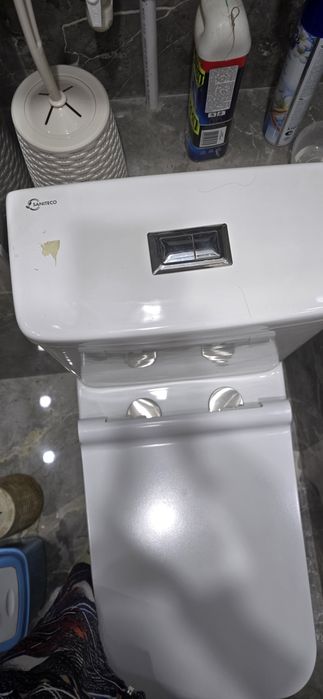 Унитаз напольный литой