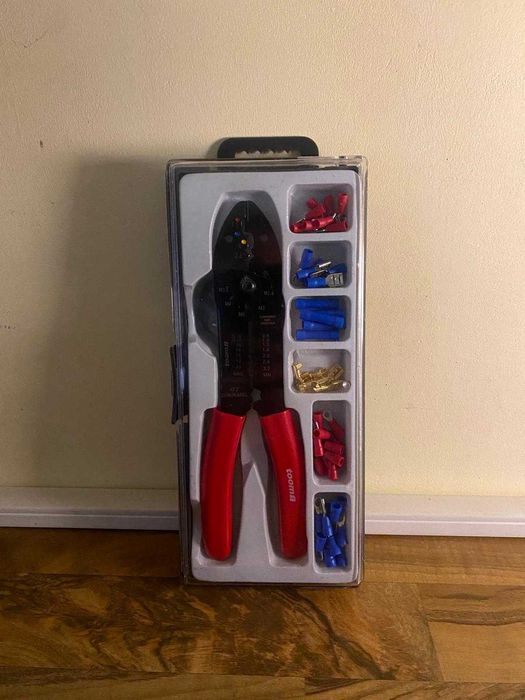 Комплект кримп клещи toom – 51 части