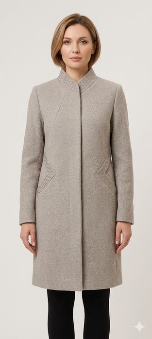 Продам элегантное демисезонное пальто (весна/осень).