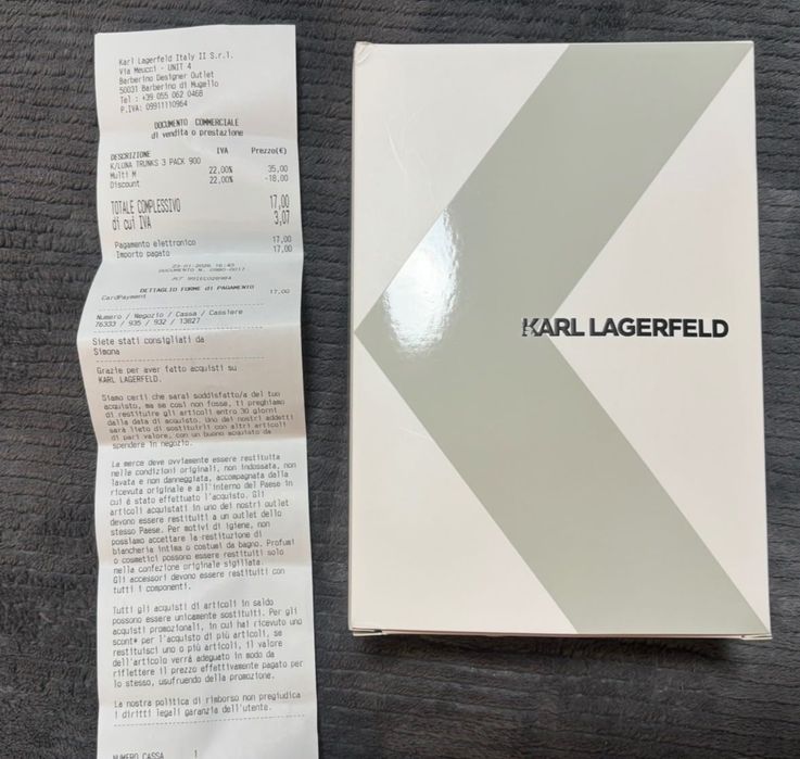 Karl Lagerfeld боксерки x 3 рамер М