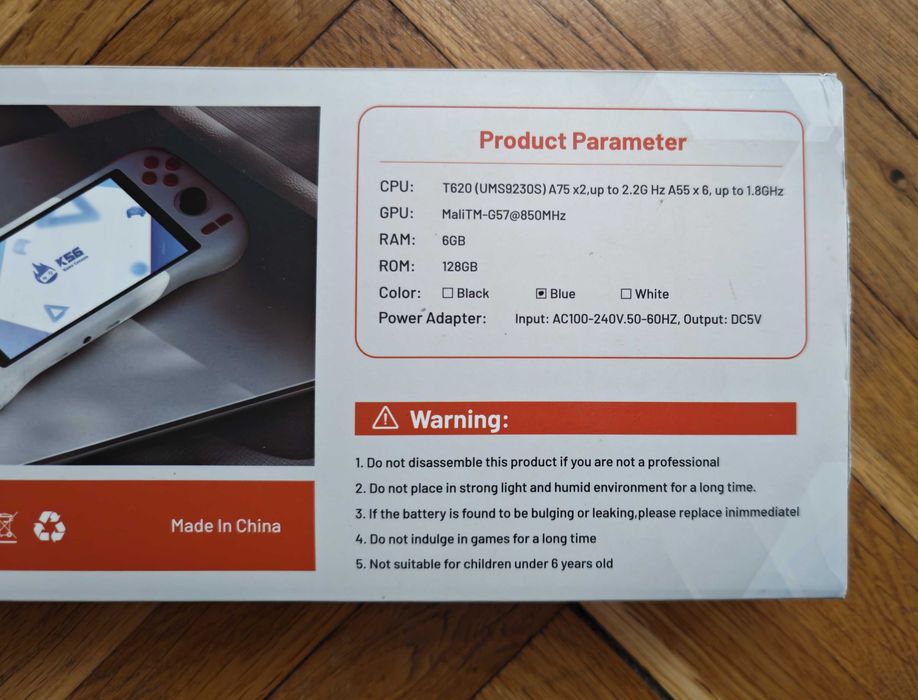 K56 Android Handheld Game Console 5.5" Touchscreen