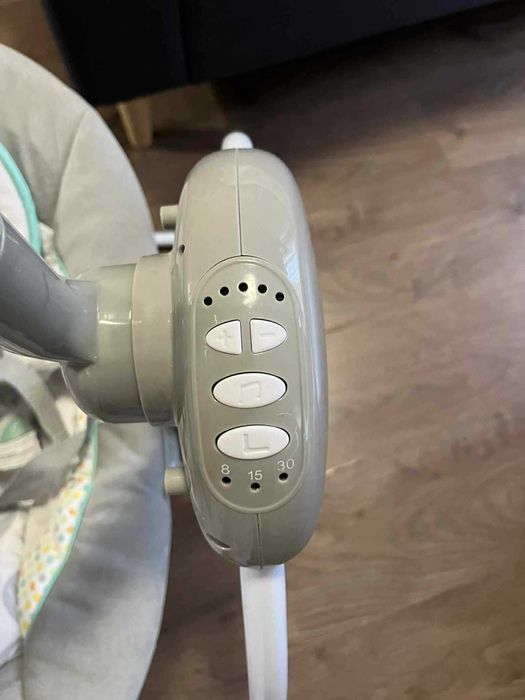 CANGAROO Електрическа люлка BABY SWING СИВ