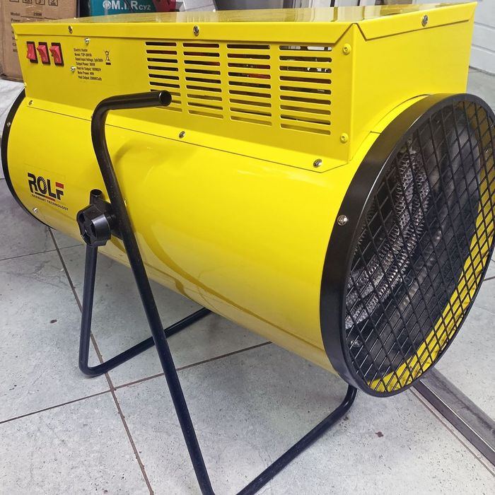 Пушка тепловая электрическая (Тепловентилятор) 380Вт ROLF 24кВт 240м2