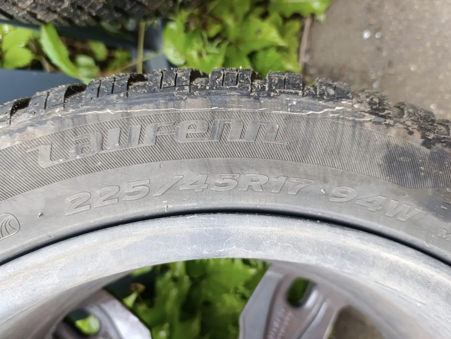 Джанти 17" 4x100 с гуми 225/45/17