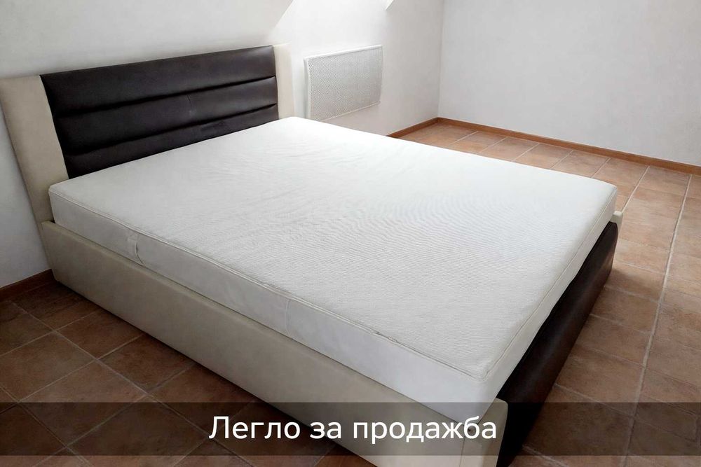 Легло с повдигащ механизъм 160/200 см + качествен матрак