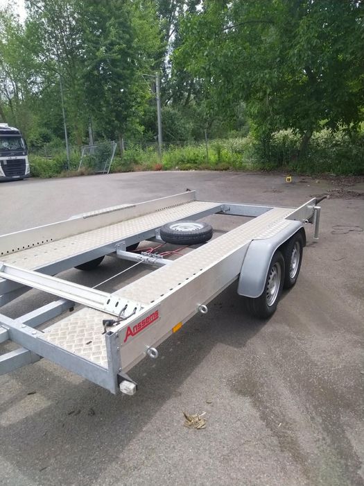 Platforma/Remorca auto  Anssems dublu ax