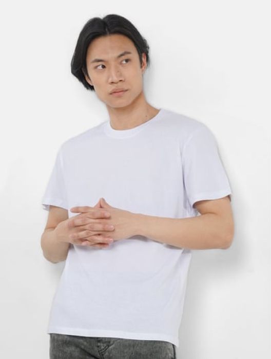 Футболка однотонная