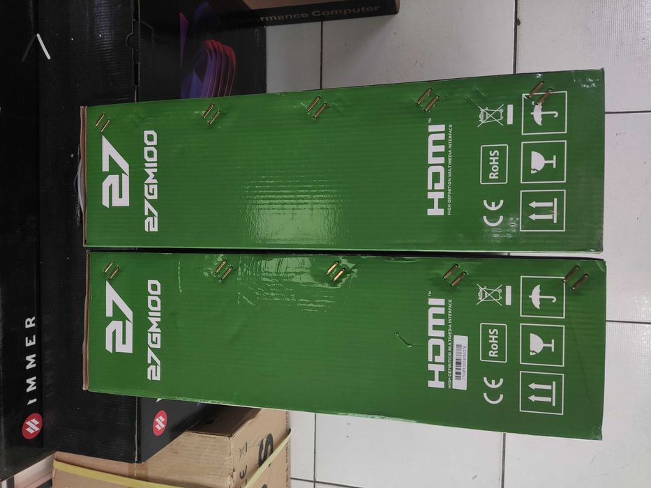 Монитор 27" Ziffler Curved (VGA+HDMI) 100Hz, 1920x1080 НОВЫЙ