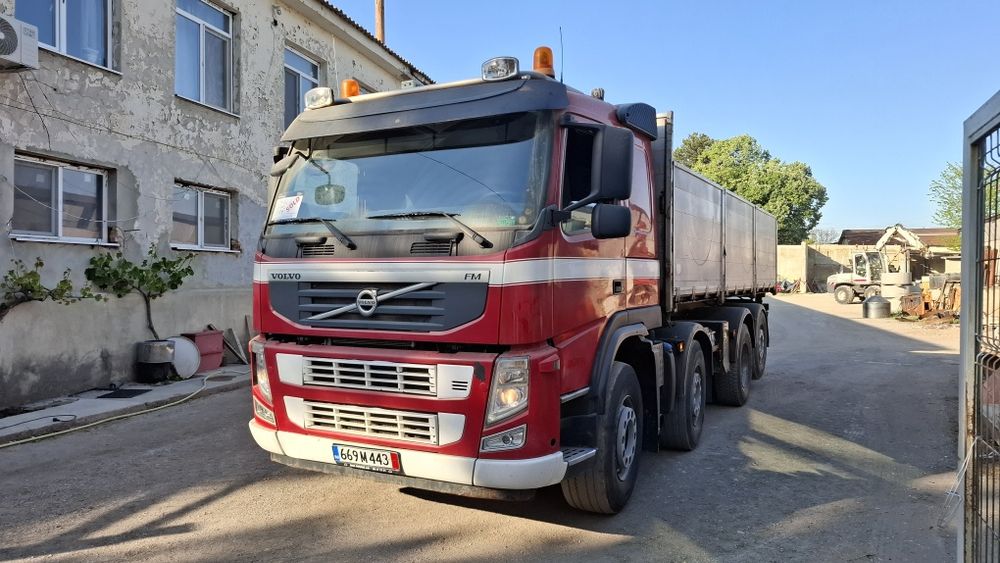 Самосвал 4оси с кран