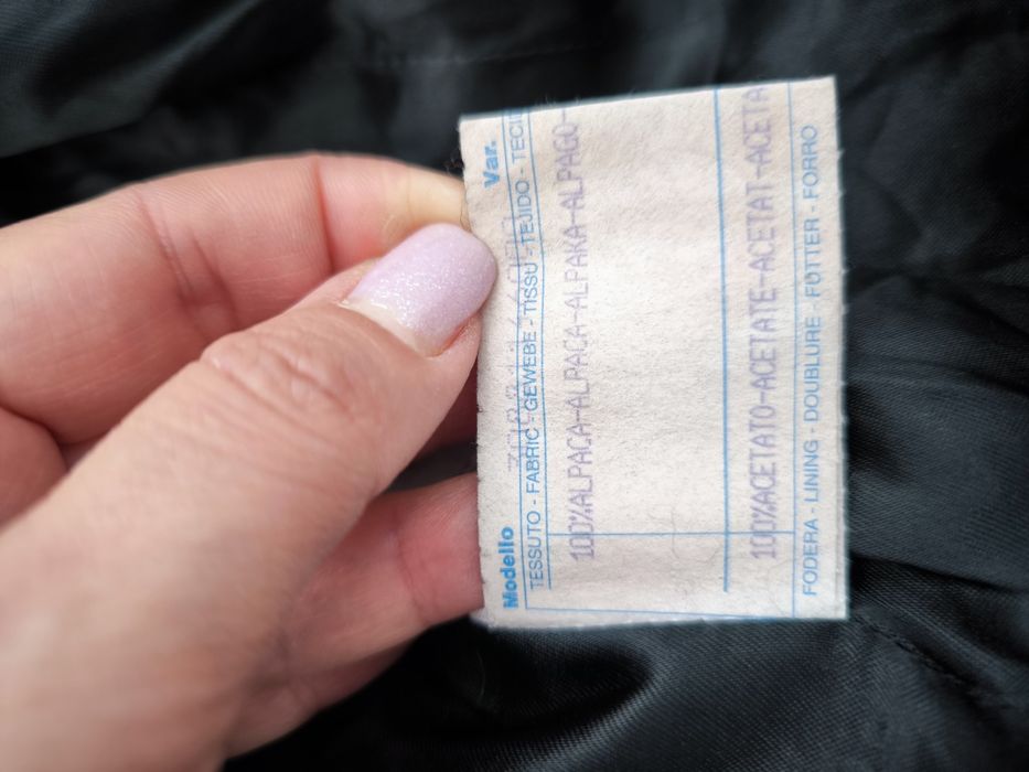 Palton alpaca Giaccone Italia S