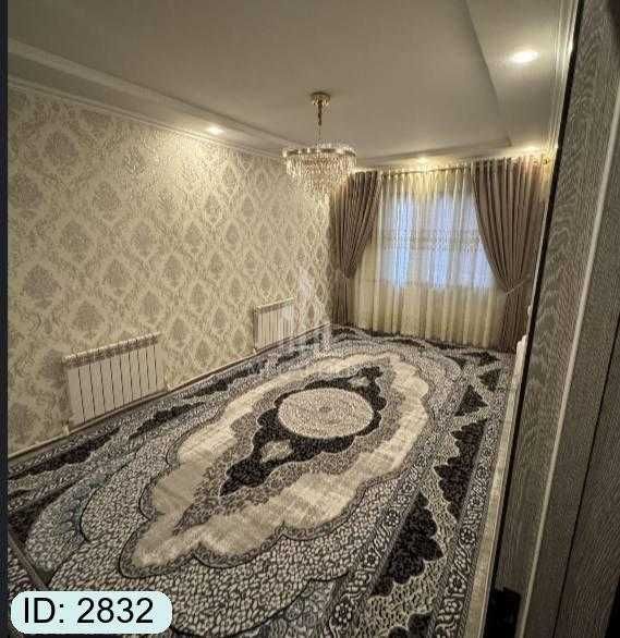 SHarq bozorcha tarafda 3 xona  tayyor kvartira sotiladi №2832